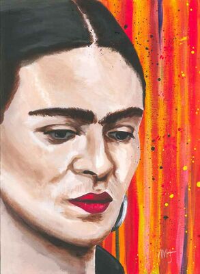 Frida in Colorland by Mariajuanita Guzman