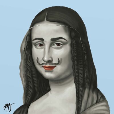 Mona Frida Dali by Mariajuanita Guzman